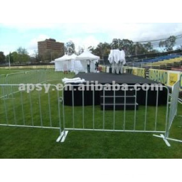 barricada do concerto do controle de multidão